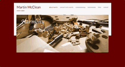 Desktop Screenshot of martinmcclean.com